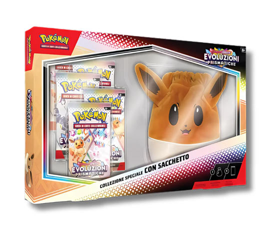 Pokemon Evoluzioni Prismatiche con accessorio ITA