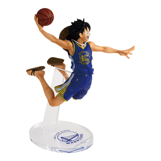 ONE PIECE ×NBA MASTER STARS PIECE THE MONKEY.D.LUFFY GOLDEN STATE WARRIORS