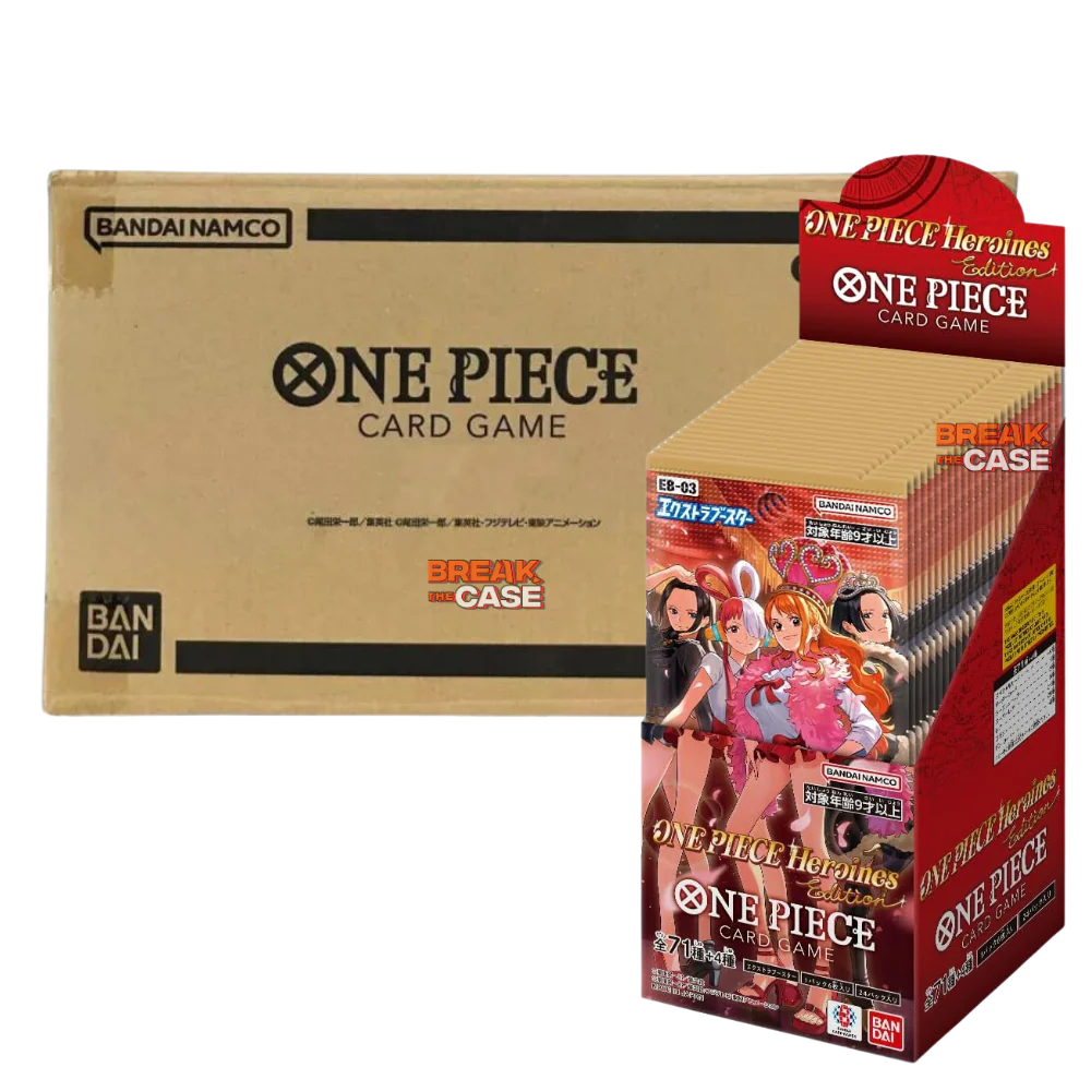 One Piece Card Game Extra Booster One Piece Heroines Edition EB-03 CASE