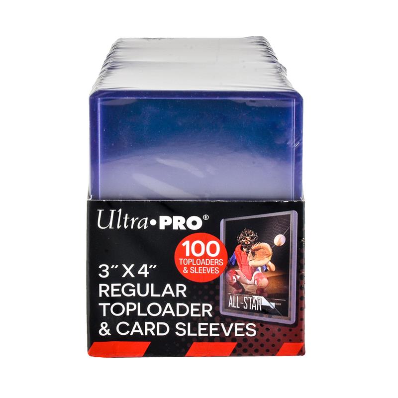 Top loader standard 3" x 4" Regular Toploaders & Card Sleeves (100pz.)