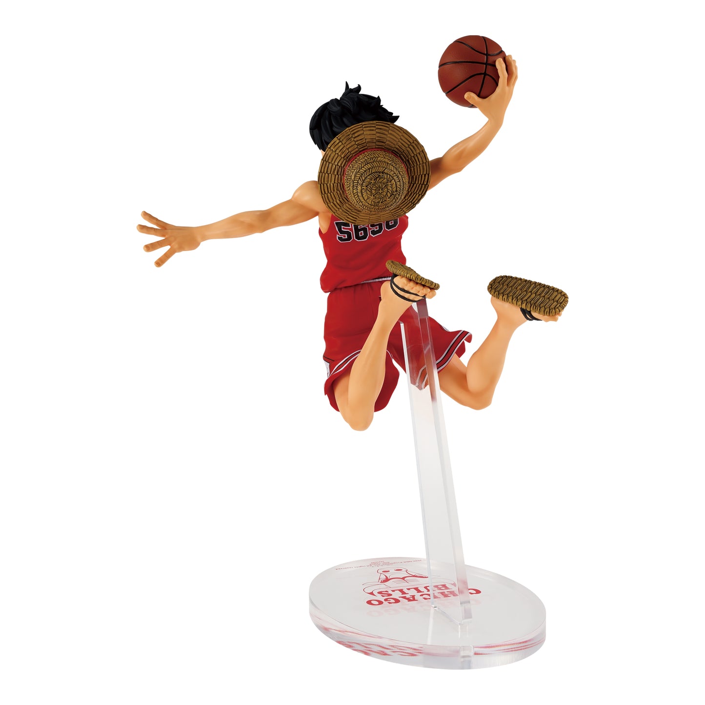 ONE PIECE ×NBA  MASTER STARS PIECE THE MONKEY.D.LUFFY CHICAGO BULLS