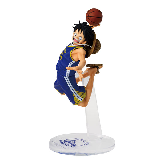 ONE PIECE ×NBA  MASTER STARS PIECE THE MONKEY.D.LUFFY GOLDEN STATE WARRIORS
