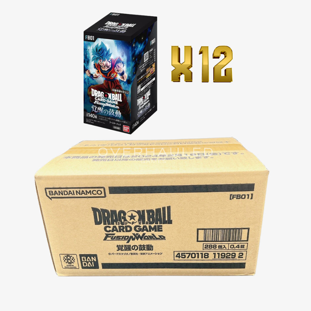 Dragon Ball FB-01 JP CASE SEALED