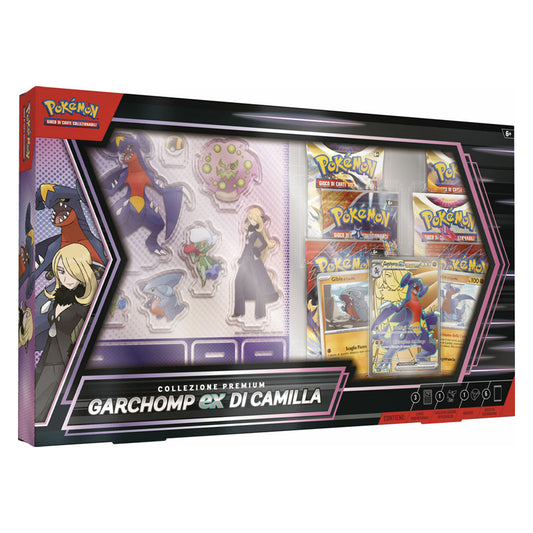Pokemon collezione speciale Garchomp-EX Team Camilla ITA