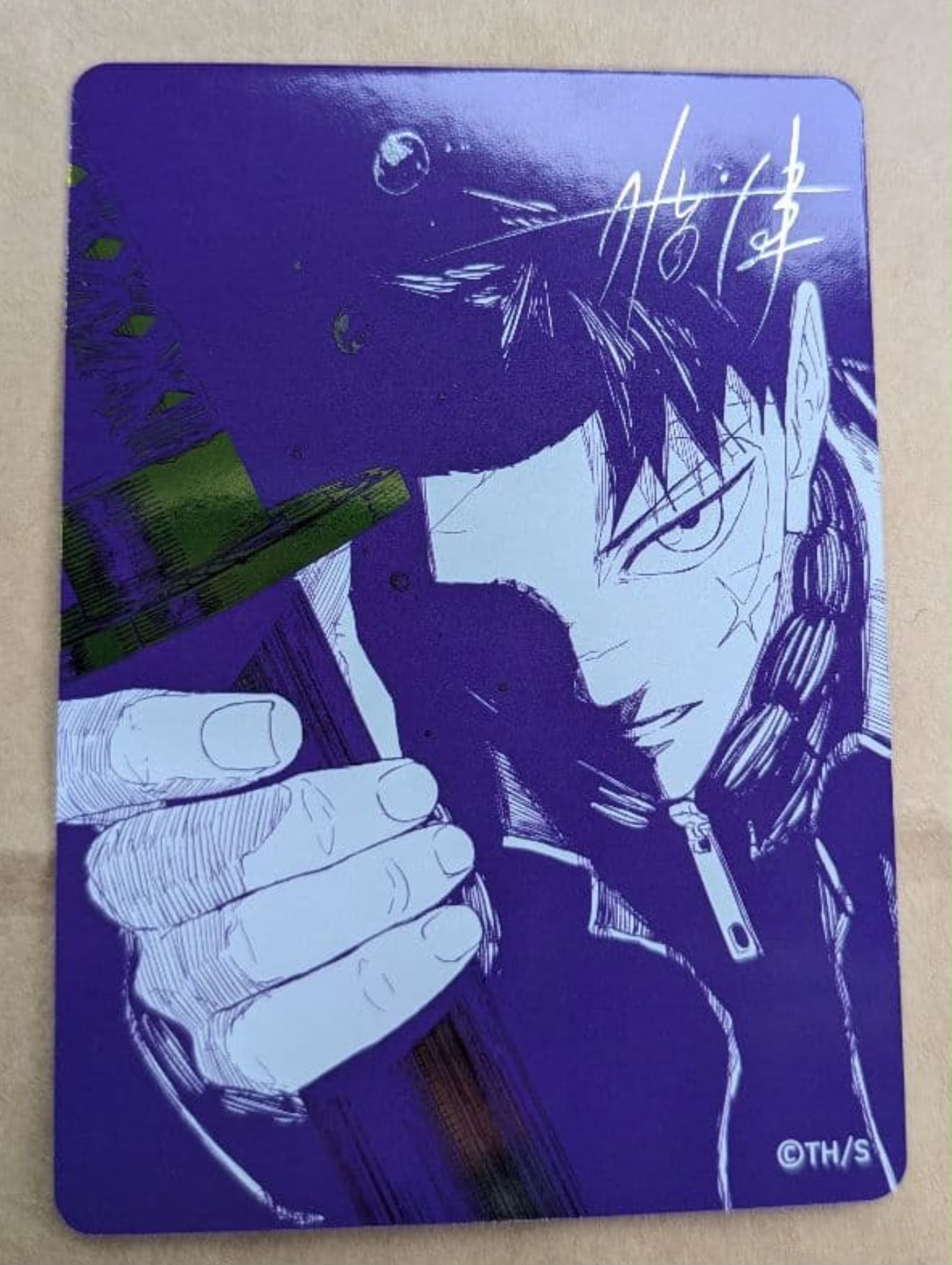 Kagurabachi metal card