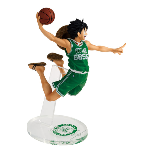 ONE PIECE ×NBA  MASTER STARS PIECE THE MONKEY.D.LUFFY BOSTON CELTICS
