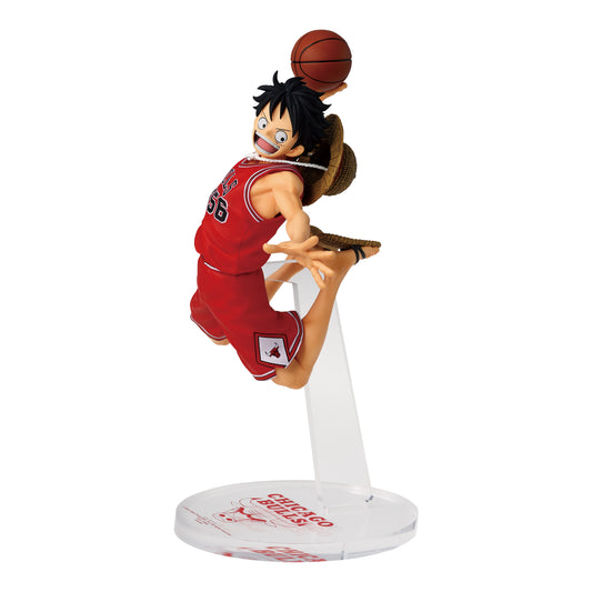 ONE PIECE ×NBA  MASTER STARS PIECE THE MONKEY.D.LUFFY CHICAGO BULLS