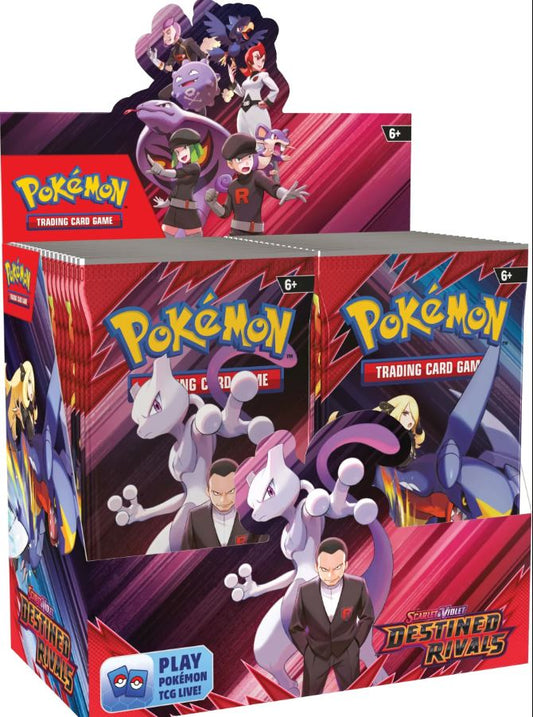 Pokemon box 36 buste Rivali Predestinati ITA