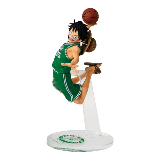 ONE PIECE ×NBA  MASTER STARS PIECE THE MONKEY.D.LUFFY BOSTON CELTICS