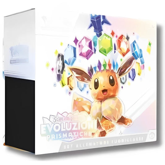 Pokemon Evoluzioni Prismatiche ETB Set allenatore fuoriclasse ITA