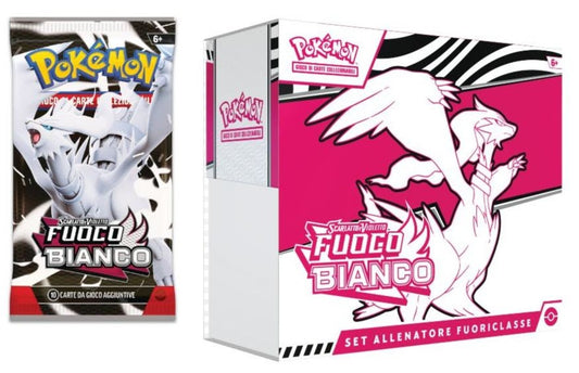 Pokemon Set Allenatore Fuoriclasse Scarlatto e Violetto Fuoco Bianco ITA