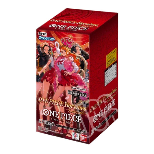 One Piece Card Game Extra Booster One Piece Heroines Edition EB-03 Display – 24 Buste (JP)