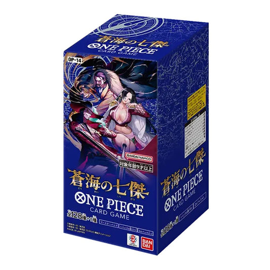 One Piece Card Game Seven Heroes of the Blue Sea OP-14 Jap