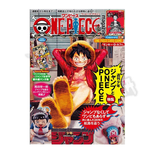 One piece magazine vol. 20 con carta promo Luffy