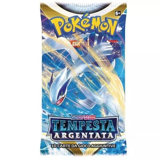 Pokemon Spada e Scudo Tempesta Argentata Busta da 10 carte ITA
