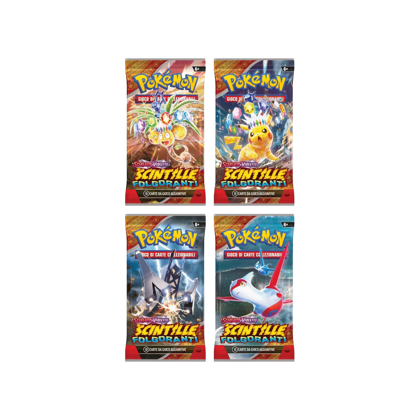 Pokemon Scintille folgoranti bustina singola GEDIS
