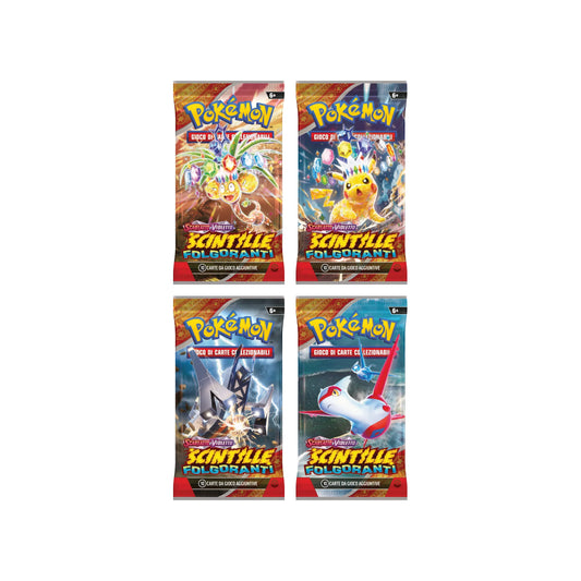 Pokemon Scintille folgoranti bustina singola GEDIS