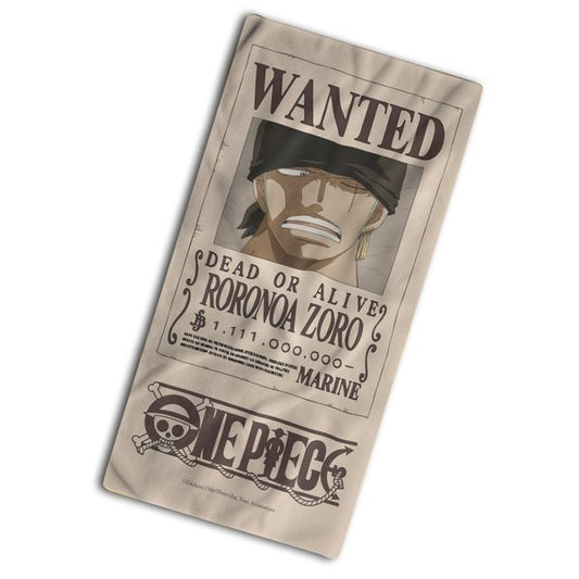 Telo mare One Piece Wanted Zoro Roronoa