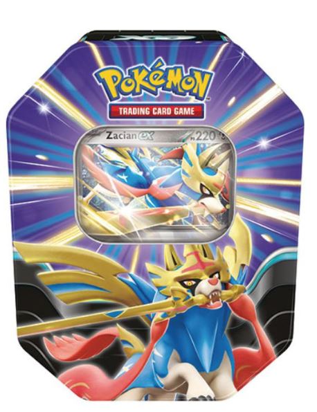 Pokemon TIN da collezione Leggende sovrane Zacian ITA
