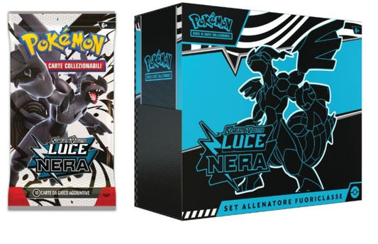 Pokemon Set Allenatore Fuoriclasse Scarlatto e Violetto Luce Nera ITA