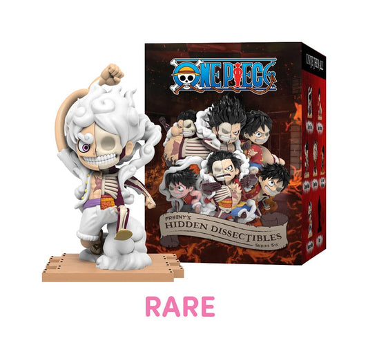 One Piece Blind Box Hidden Dissectibles Series 6 (Luffy Gear’s) Display (6)